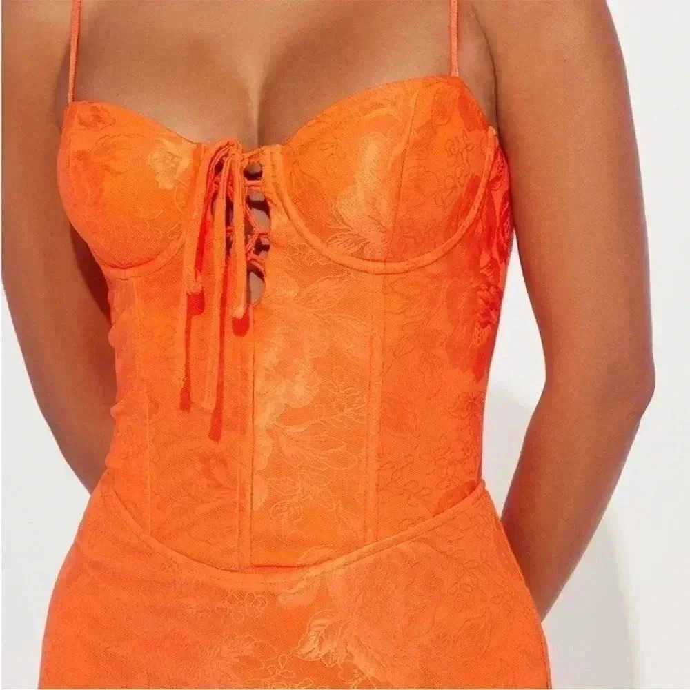 Orange Dress